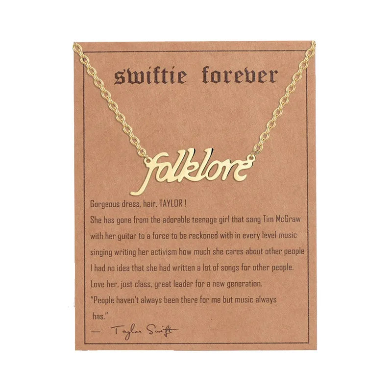 Swiftie Eras Necklace