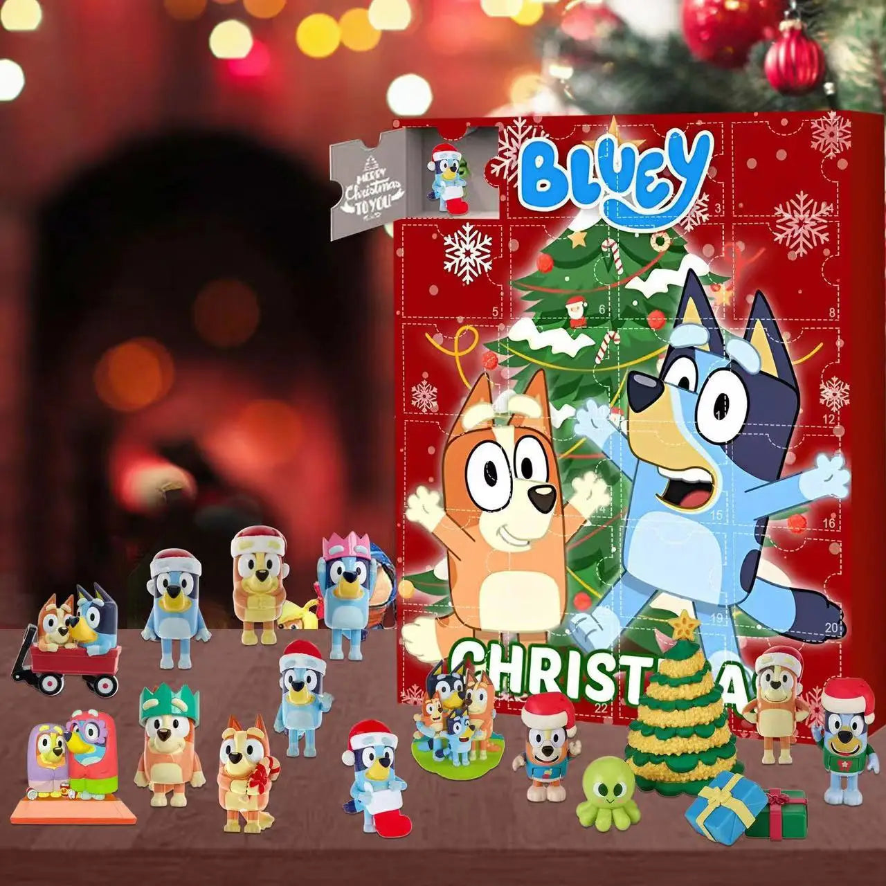 Bluey's Wackadoo Christmas Countdown: 24 Days of Doggy Delight!