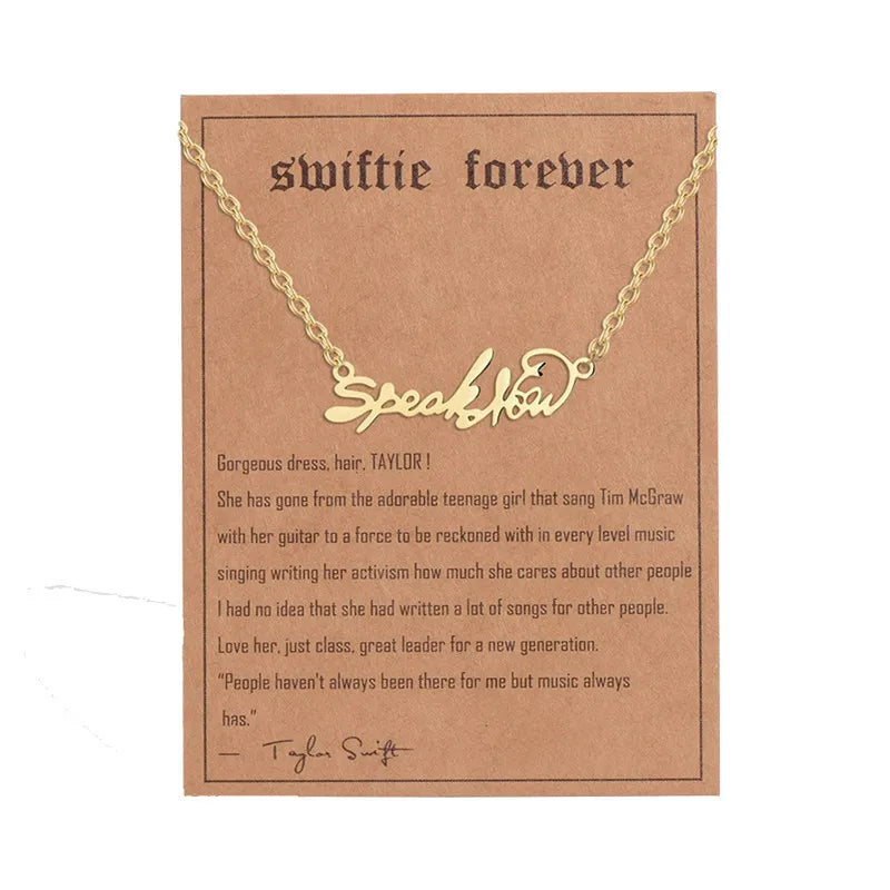 Swiftie Eras Necklace