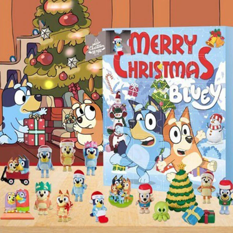 Bluey's Wackadoo Christmas Countdown: 24 Days of Doggy Delight!